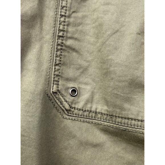 Hei Hei Anthropologie Pants Womens Size 4 Green Braided Patch Pockets Boho - Picture 9 of 10